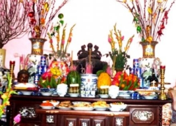 Nguyên tắc bài trí bàn thờ hợp phong thủy đón Tết (P3)