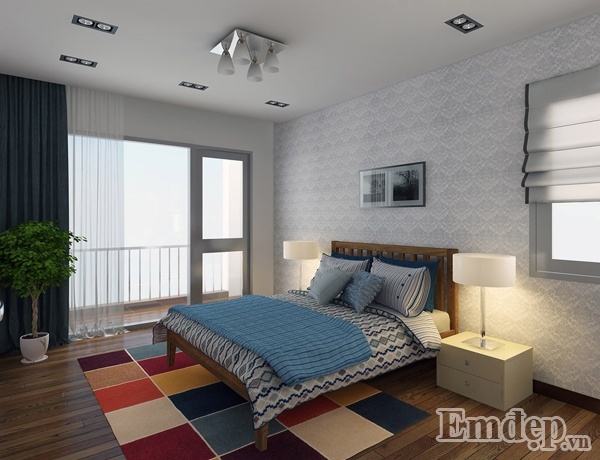 Giải pháp chống nóng cho căn hộ hướng Tây 2 tường thạch cao