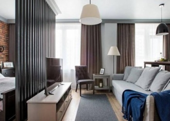 Nội thất lịch lãm trong căn hộ 48m2 phong cách cổ điển