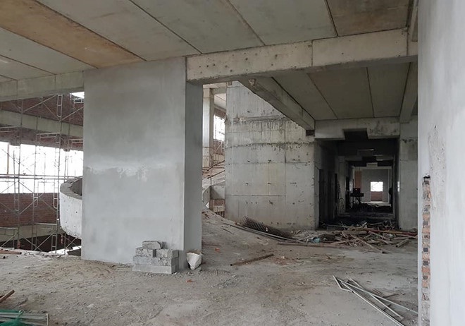 dự án chậm tiến độ